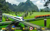 Euro Metro Train Racing 2017-3D Simulator jogo Screen Shot 0