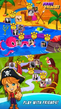 Pirate Treasure 💎 Match 3 Games Screen Shot 1