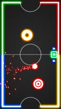 Air Hockey sur table 2 joueur Screen Shot 0