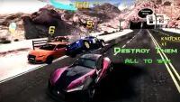 Super-heróis Tricky Stunt Car Racing Game Screen Shot 3