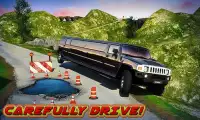 Offroad Hill Limo Driving 3D Screen Shot 2