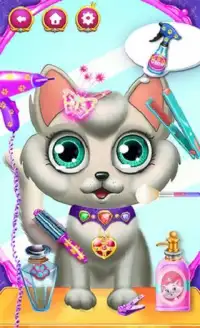 Crazy Hair Salon Cat Makeover Screen Shot 1