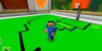 Basketball Mini-game. Map for MCPE Screen Shot 1