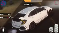 Civic X: Drift & Drive Kereta Bandar Moden Ekstrim Screen Shot 8