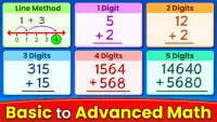 Math Games: Math for Kids Screen Shot 1