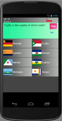 Venezuela State Maps and Flags Screen Shot 2
