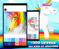 Unicorn Color by Number: Unicorn Pixel Art NEW Screen Shot 6