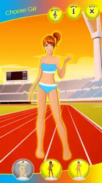 Sport Girl Dress Up Games Screen Shot 1