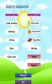 Kartları Eşleştir (Hafıza) Screen Shot 0