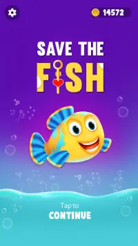 Save The Fish - Pin Puzzle Game Screen Shot 2