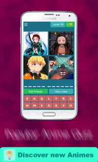Quiz Anime & Manga Challenge - Free Game Trivia Screen Shot 2