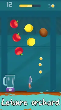 Fruit Slice Master-crazy ninja flying knife battle Screen Shot 2