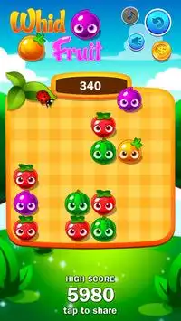 2048 Fruits (Match 3   2048) Screen Shot 1