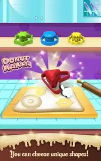 Donuts Maker Bakery Shop: New Girls Cooking Game Screen Shot 7