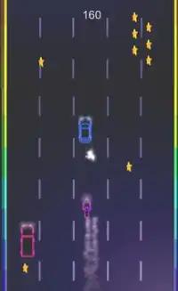Neon Car Racing Screen Shot 3