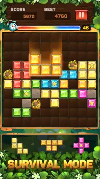 Fresh block puzzle offline game Screen Shot 1