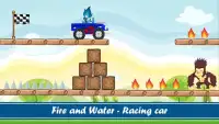 Fireboy and Watergirl 4 Racing Screen Shot 2