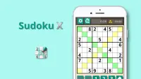 Sudoku X (Diagonal sudoku puzzle) Screen Shot 0