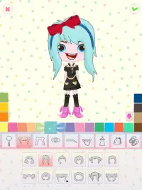 Chibi Cute Doll: Создатель аватаров Screen Shot 7