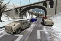 corridas de carros da neve Screen Shot 3