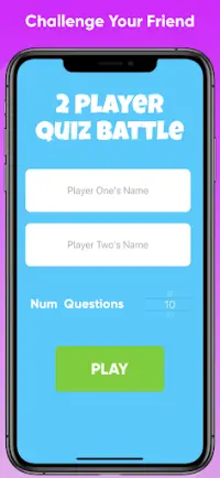 Two Player Quiz Screen Shot 0