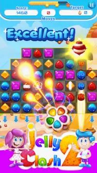 Jelly Clash 2 - 540 Levels Screen Shot 3