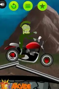 Stickman vs Zombie Fun Ride Screen Shot 0