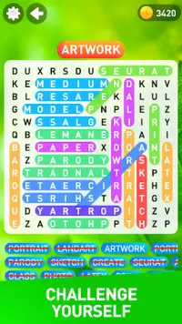 Word Search Serenity Screen Shot 2
