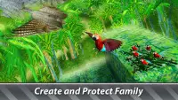 Jungle Parrot Simulator - try wild bird survival! Screen Shot 6