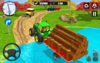 Offroad Transport Tractor Game Screen Shot 3