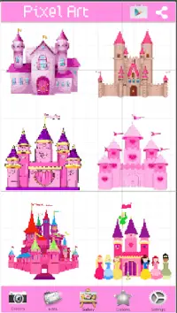 Fairy & Princess Color By Number Screen Shot 2