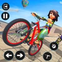 BMX đua xe đạp điên rồ 3d