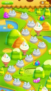 Dulces deliciosos: Dulces Crush Saga Screen Shot 7