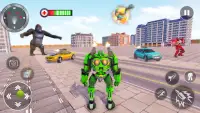 Mars Battle: Bus Robot Game 3D Screen Shot 5