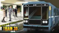 Subway Train 3D Control Screen Shot 0