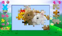 Puzzles for kids Easter Screen Shot 6