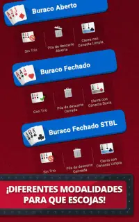 Buraco Real - Juego de Cartas Screen Shot 18