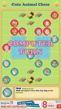 Cute Animals Chess Screen Shot 1