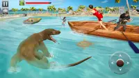 Komodo Dragon Simulator - Animal Game 2019 Screen Shot 0