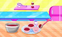 Butterfly muffins cooking game Screen Shot 2