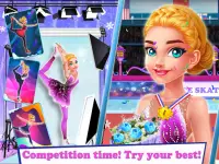 Ice Skating Ballerina: Dress up & Makeup Girl Game Screen Shot 3