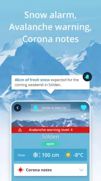 snowthority ski & weather info Screen Shot 3