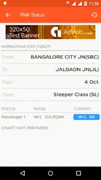 Indian Train Locator Screen Shot 4