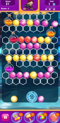 WITCHBALL – MAGIC WITCH BUBBLE POP MATCH 3 PUZZLE Screen Shot 7