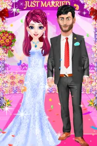 Princess wedding makeover spa:gioco di trucco 2021 Screen Shot 3