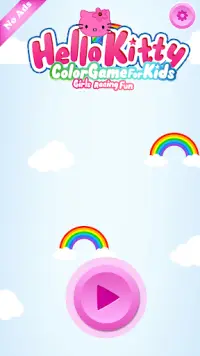 Hello Kitty Color Games for Kids -Girls Racing Fun Screen Shot 5