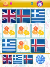 Landen Sudoku Spel voor kinderen Screen Shot 20