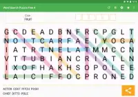 Word Search Puzzle Free 4 Screen Shot 6
