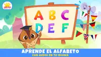 ABC Alfabeto Juegos para Niños Screen Shot 0