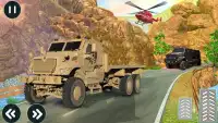 오프로드 미 육군 트럭 운전 :화물 트럭 운전사 Screen Shot 2